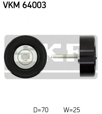 VKM 64003 SKF Ролик модуля натягувача ременя1